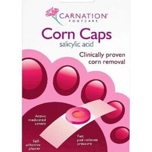 Carnation Pack Of 5 Corn Caps