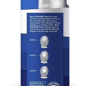 Regiane Men's Hair Regrowth Foam (73ml) Made In UK